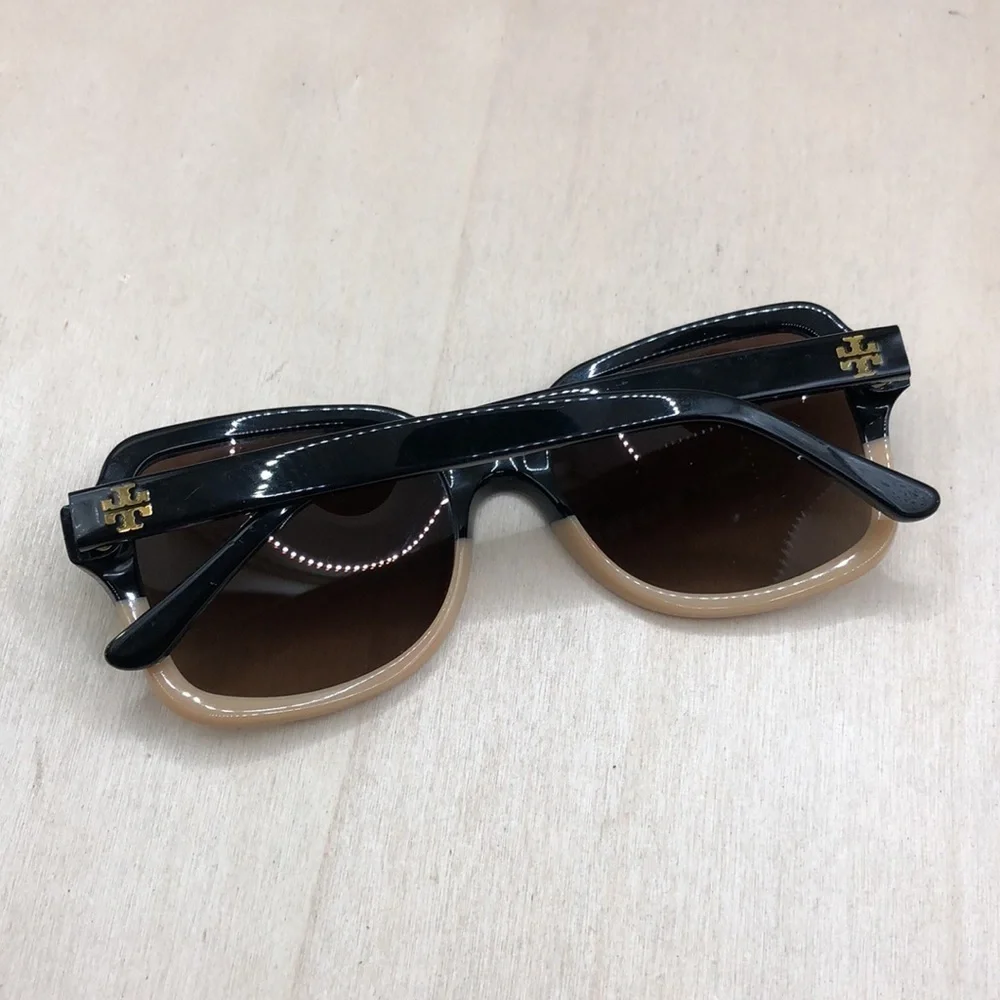 TORY BURCH 7102 Sunglasses in color 1236T5 square colorblock Polarized Authentic